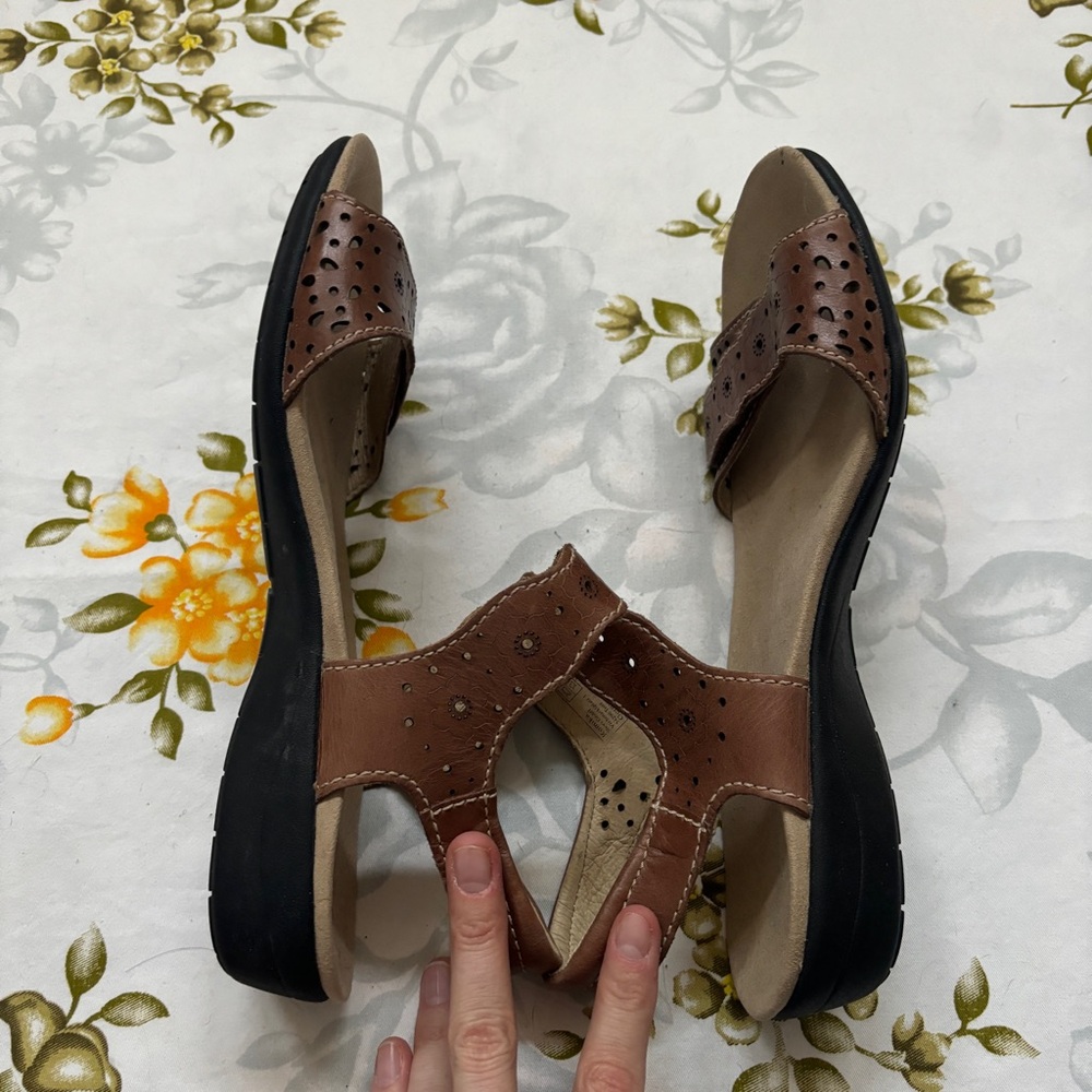 Romika Size 38 Brown Sandals NWOT - Picture 7 of 9